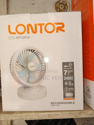 Lontor Rechargeable Fan 18"