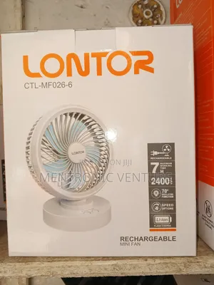 Lontor Rechargeable Mini Fan