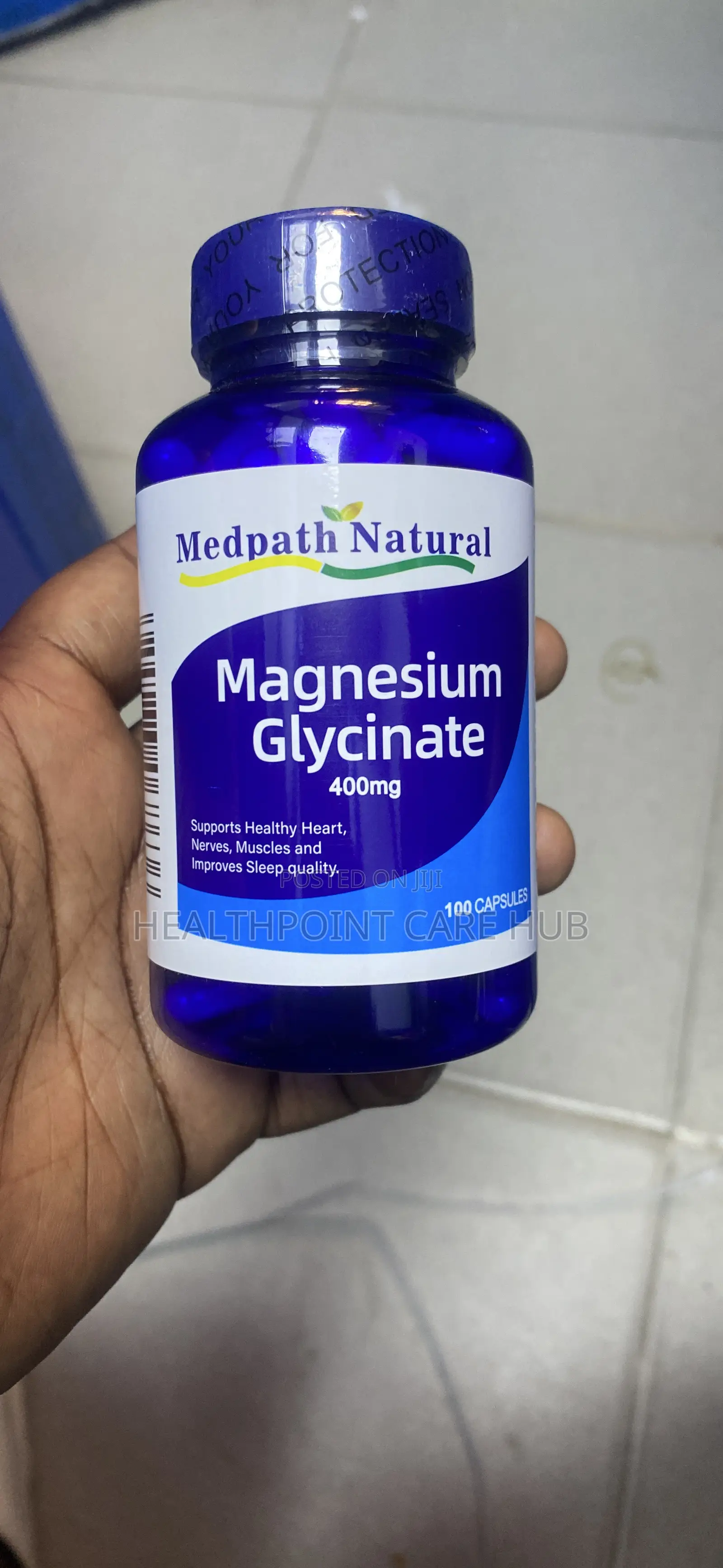 Medpath Natural Magnesium Glycinate 400mg