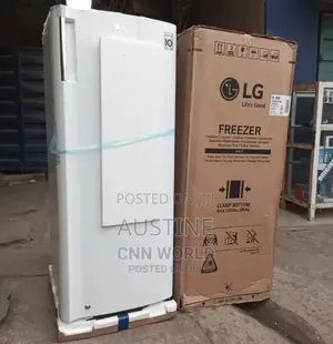 Brand New Lg 304litter Inverter Upright Freezer White