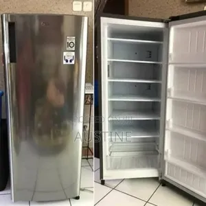 Brand New Lg 304litter Inverter Upright Freezer>Silver Colour>External