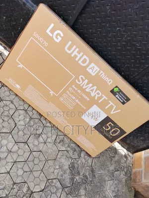 Lg 50uq70 50" Smart Tv With Wireless Casting Apps