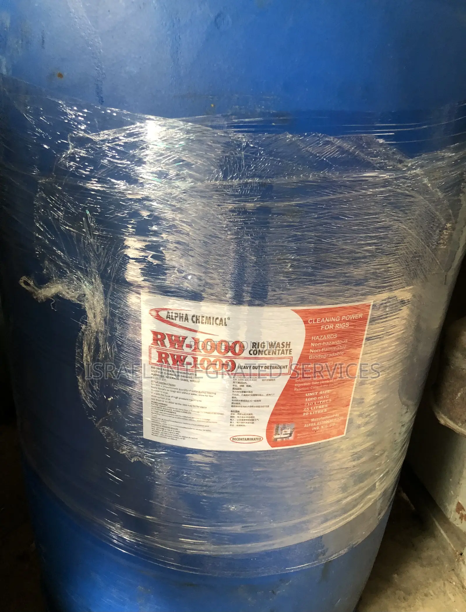 Rig Wash Concentrate Rw -1000