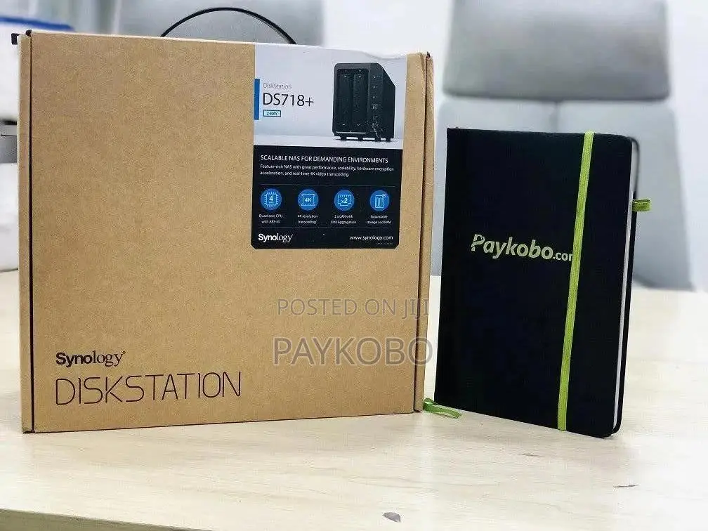 Synology Diskstation Ds718+ 2-bay Nas