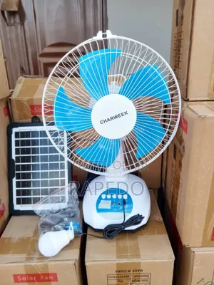 Charweek Table Fan Solar