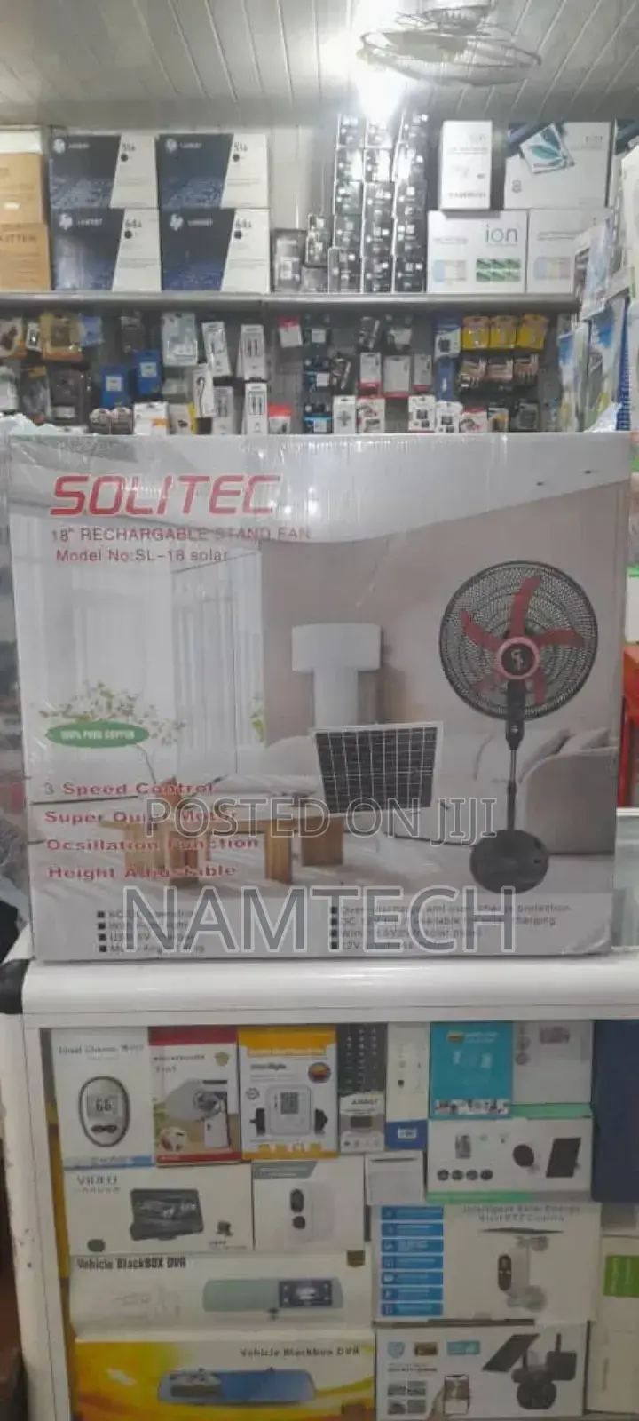Solitec 18" Standing Fan