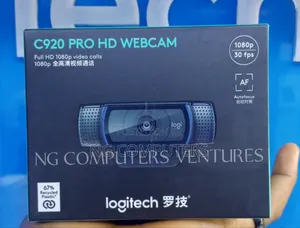 Logitech C920 Hd Pro Webcam - Black