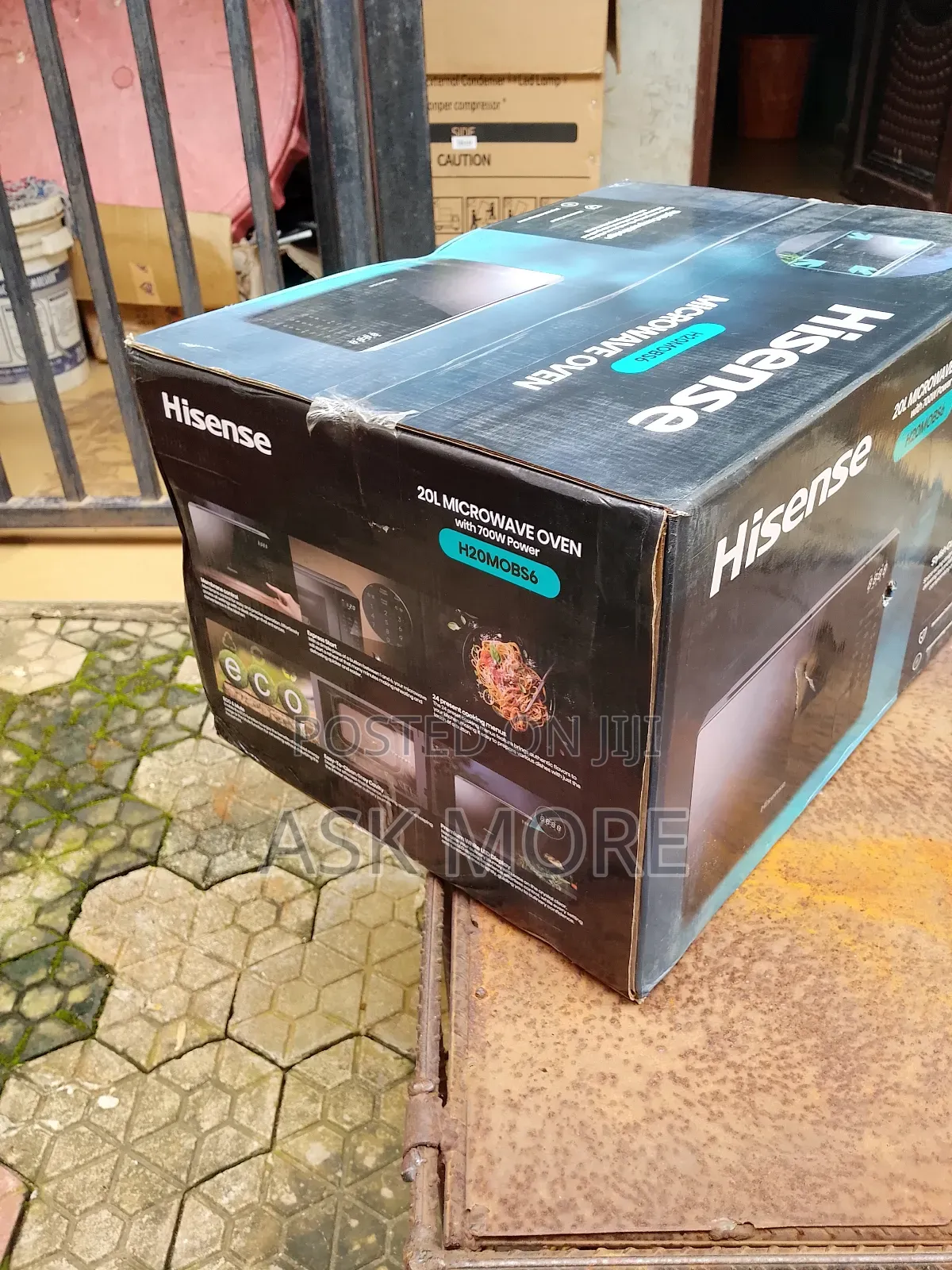 Hisense 20l Digital Microwave Black Stylish