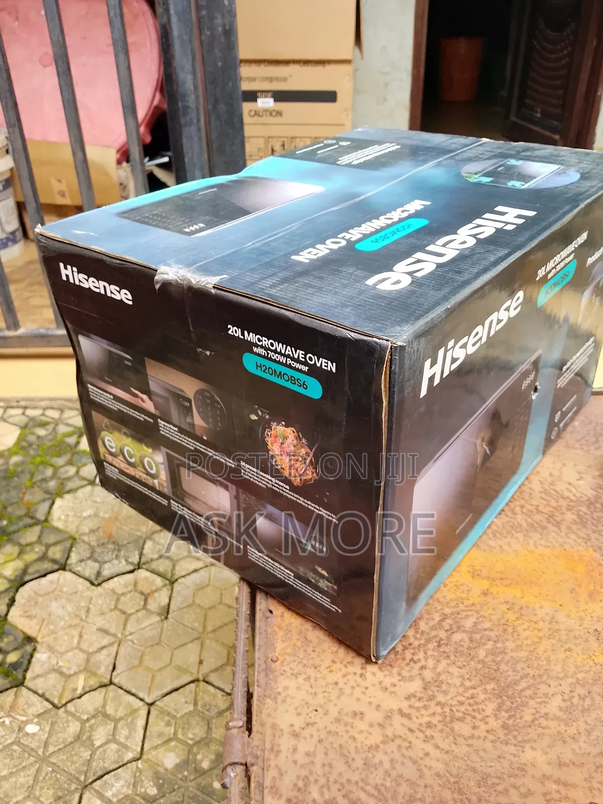Hisense 20l Digital Microwave Black Stylish