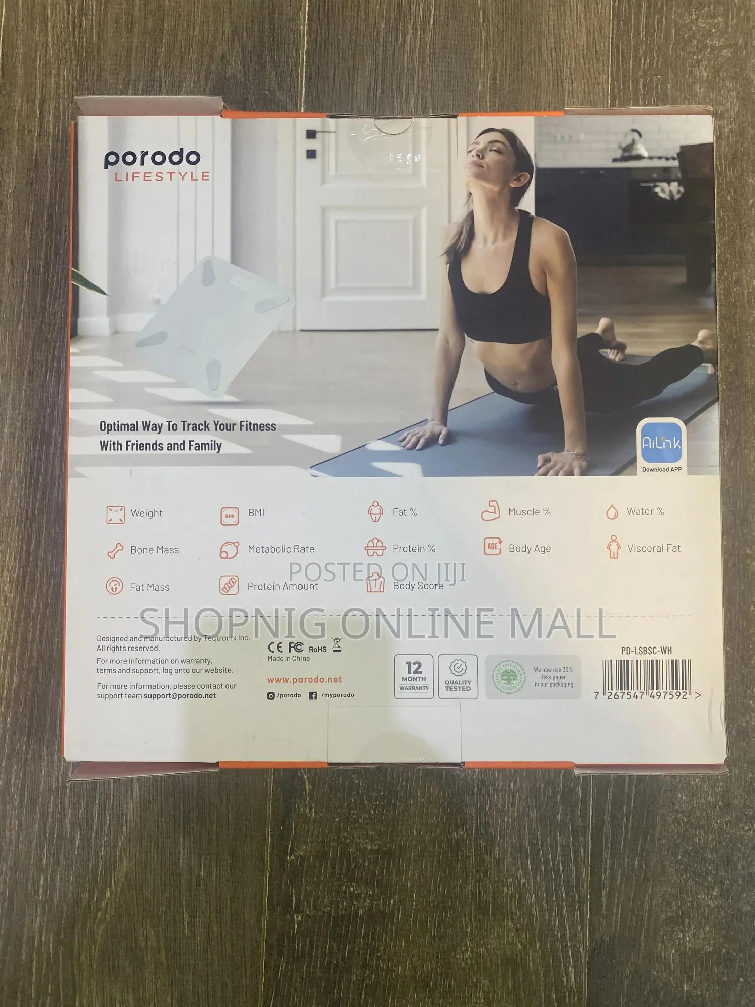 Porodo Smart Full-body Scale