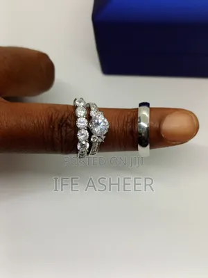 Couples Us Sterling Silver Set Of Wedding Ring - Us002
