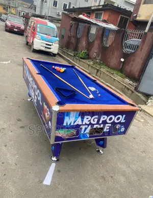 Customized Marble Snooker Board With Coins For Business