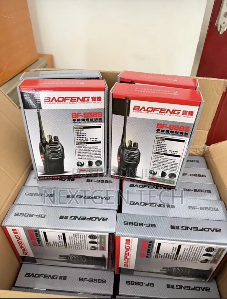 Baofeng Bf-888s Portable Two-Way Radios