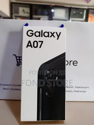 New Samsung Galaxy A07 4G 64 GB Black