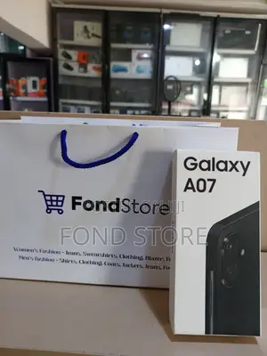 New Samsung Galaxy A07 4G 64 GB Black