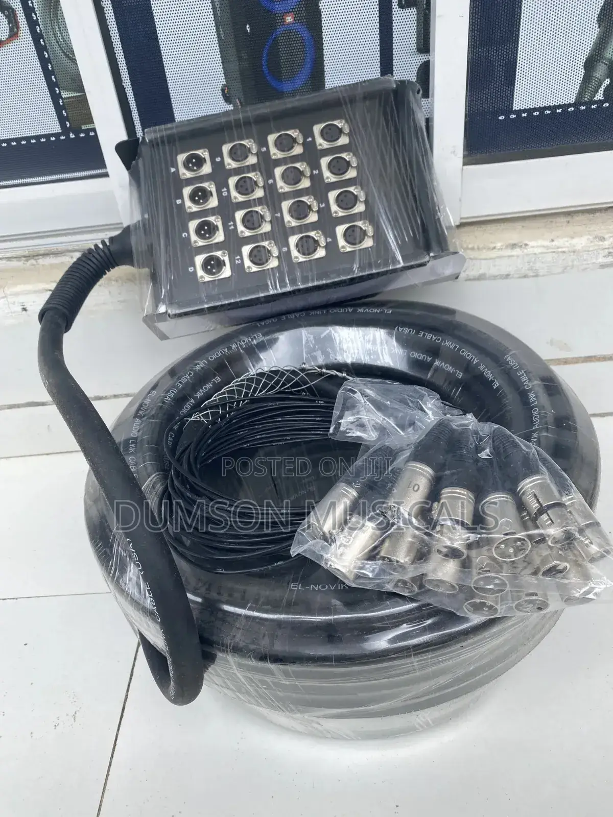 12 Channels Audio Link Cable 50 Metals
