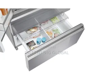 Haier Series 7 Fridge Freezer - Sapphire Glass