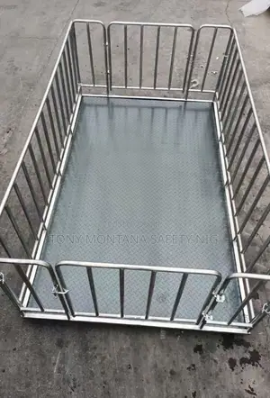 Stainless Steel Animal Pen / Livestock Enclosure Metal Floor Scale
