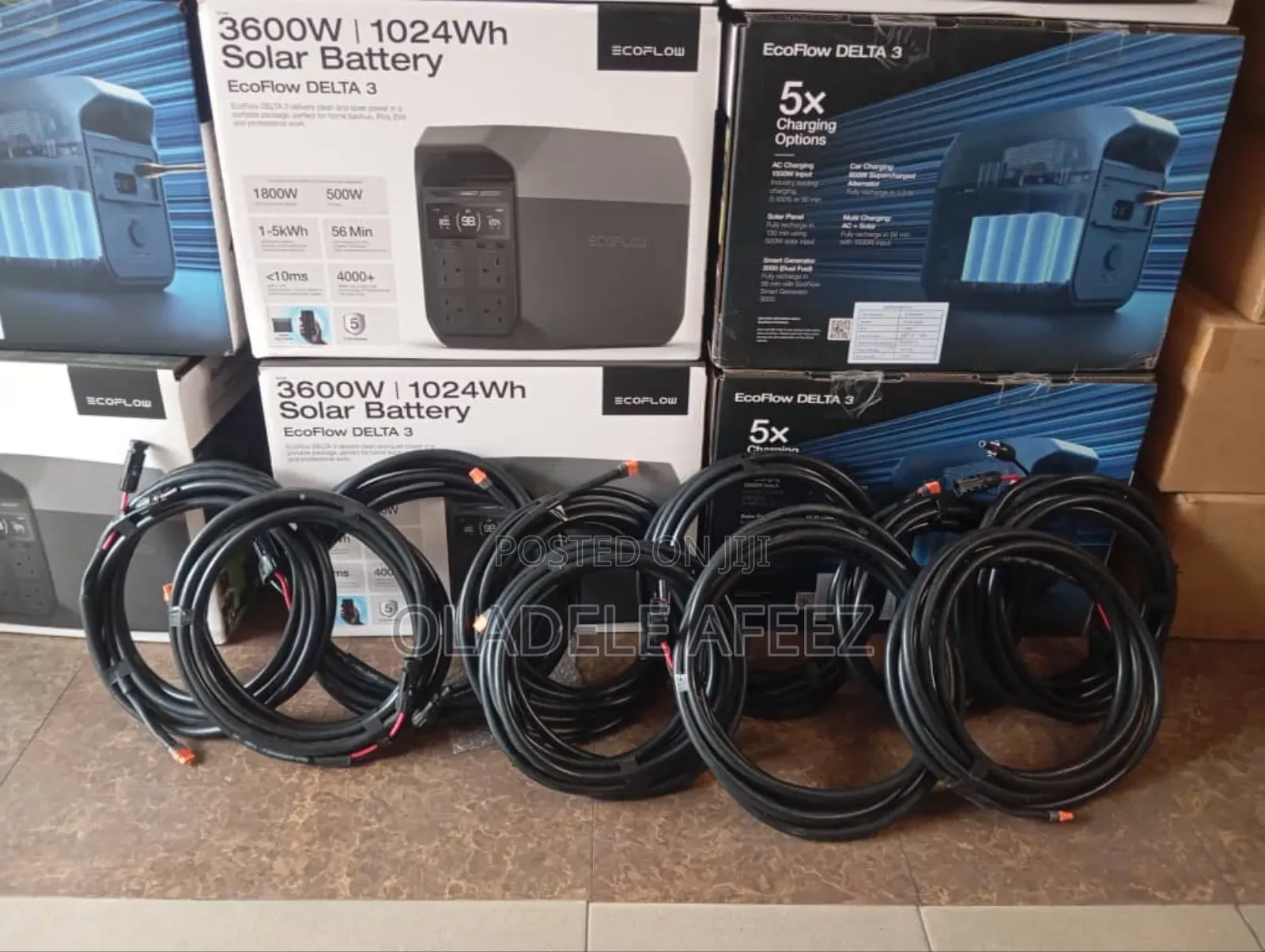 Mc4 to Xt60i for Ecoflow