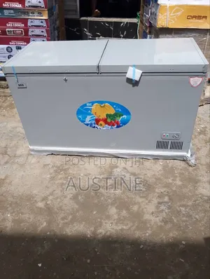 Brand New Dove 600litter Double Door Chest Freezer>External>Silver>