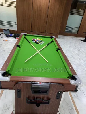 4 in 1 Snooker Board With Air Hockey Table Tennis and Dinning Table