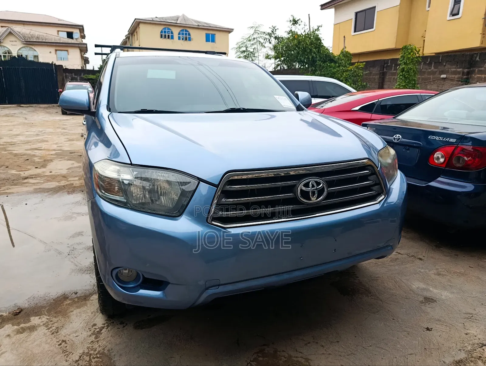 Toyota Highlander 2008 Blue
