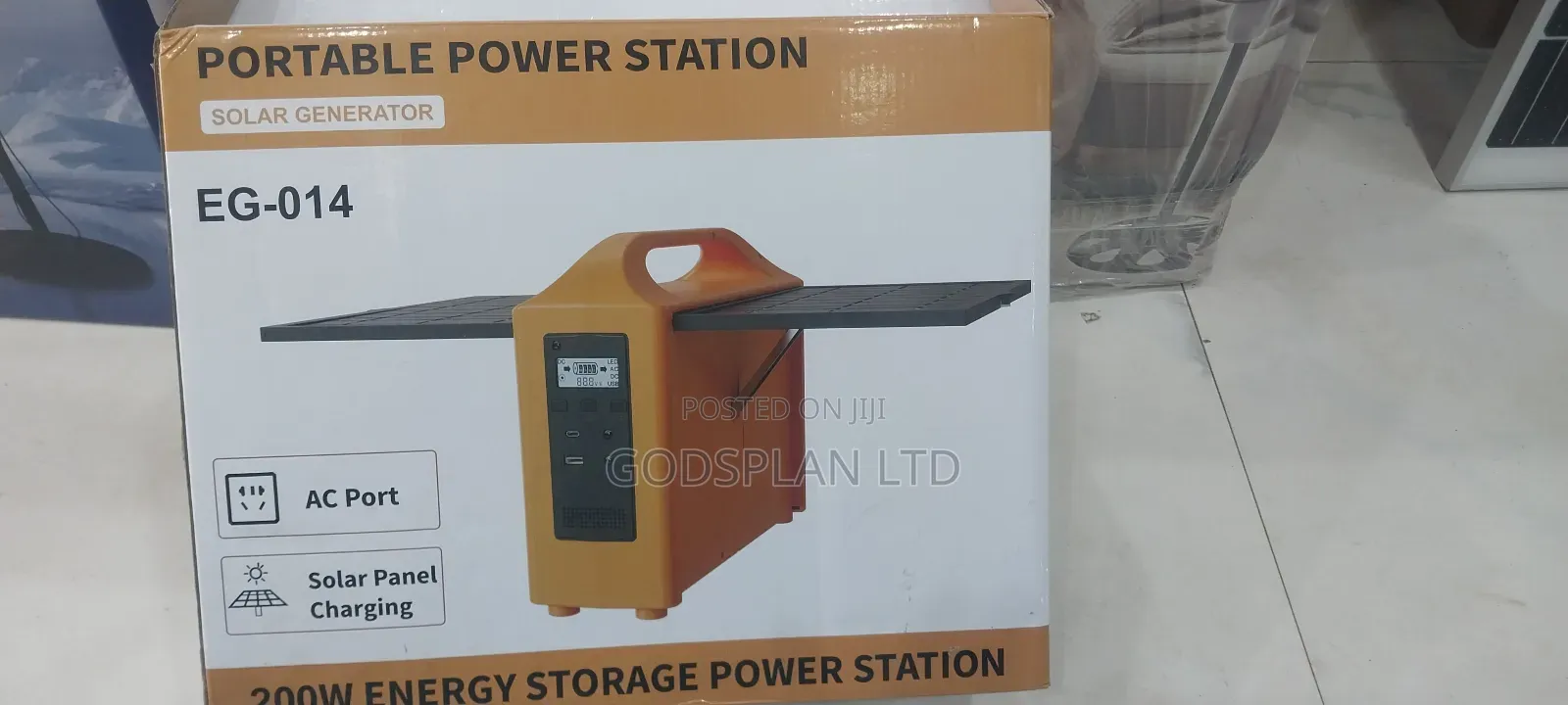 Solar Generator 200w With Panel