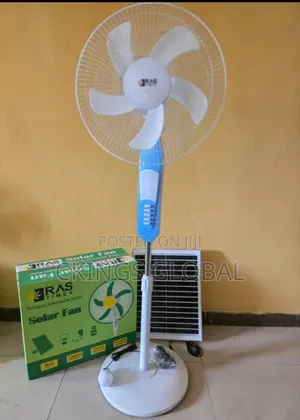 Rechargeable Solar Fan