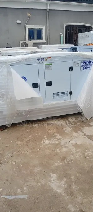 80kva Uk Brand New Perkins Soundproof Copper Coil Generator