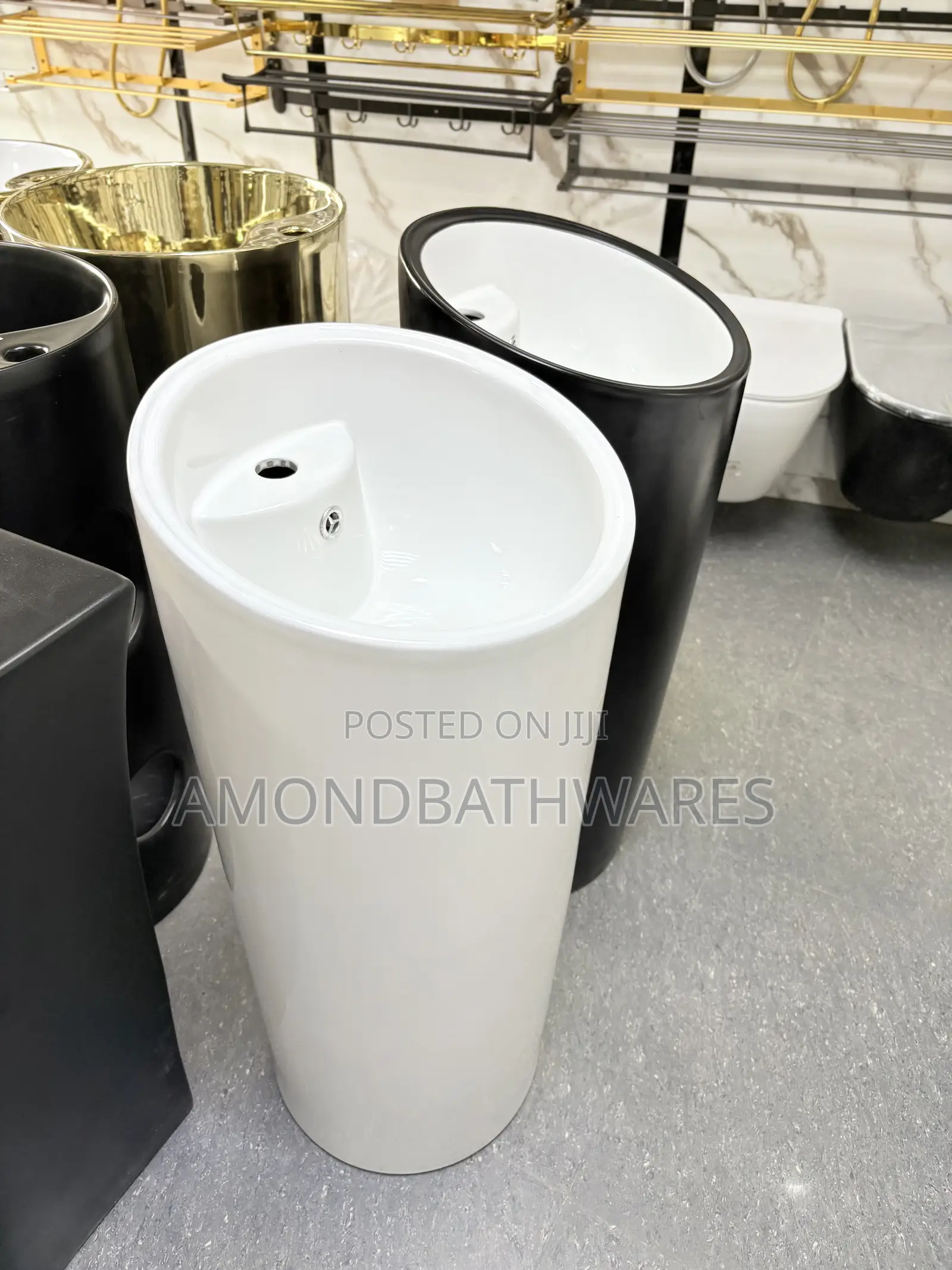 Tap Hole Free Standing Basin