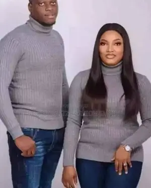 Cable-Knit Turtleneck Sweater