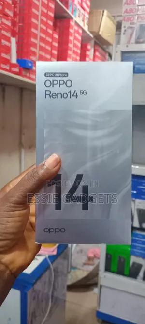 New Oppo Reno14 512 GB Silver