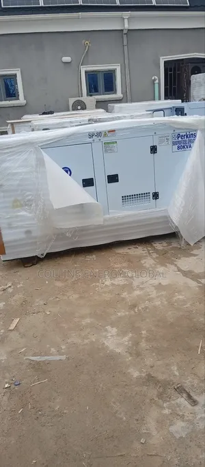 80kva Brand New Uk Perkins Soundproof Copper Coil Generator