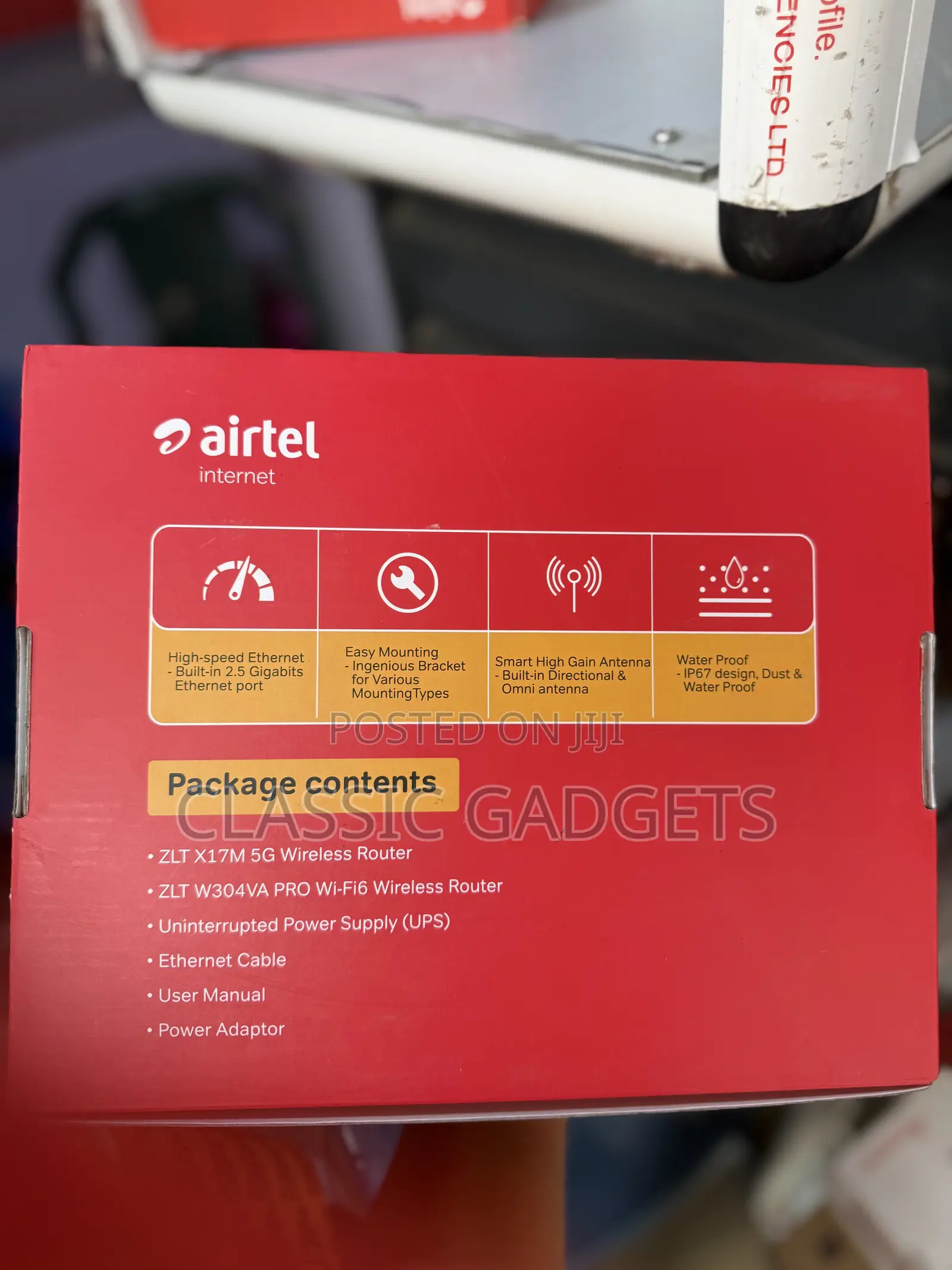 Airtel 5g Smart Connect Outdoor Unit Router