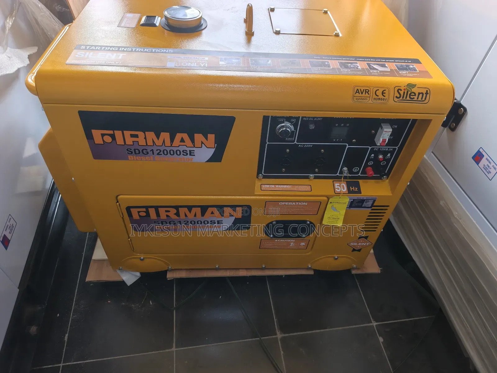 Sumec Firman Diesel Generator Soundproof 8kva