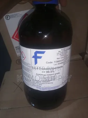 2,2-4 Trimethylpentane, Certified Analytical Grade 2.5ltrs Fisher U.K