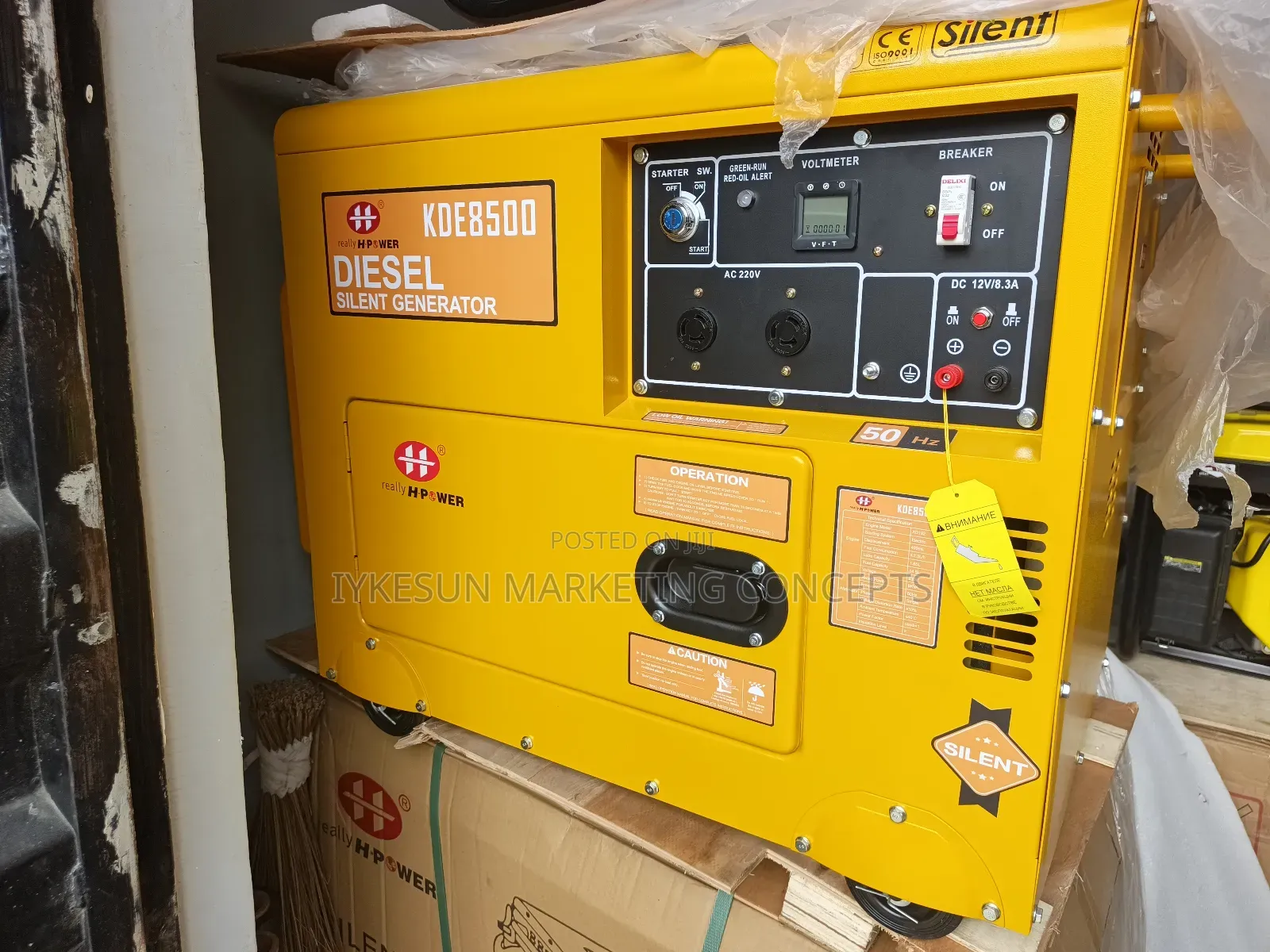 H Power Diesel Generator Soundproof 8kva