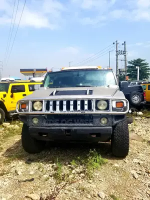 Hummer H2 SUV 2004 Silver