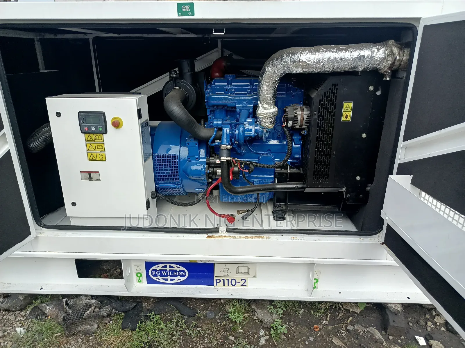 100kva Uk Perkins Ecoplus Generator