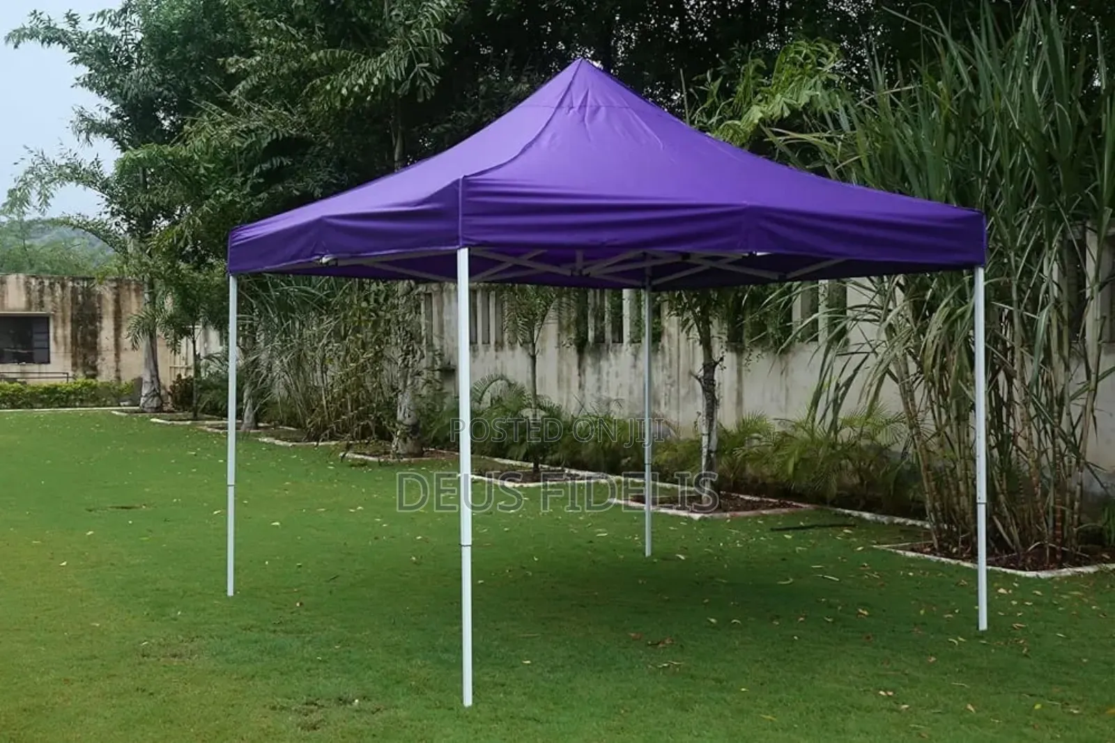 10 by 10 Foldable Canopy Tent Purple Colour