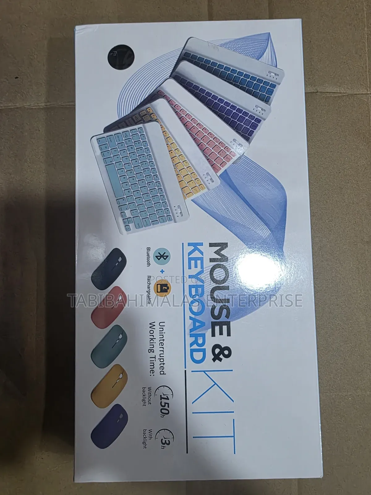 Rechargeable Wireless Keyboards+Mouse