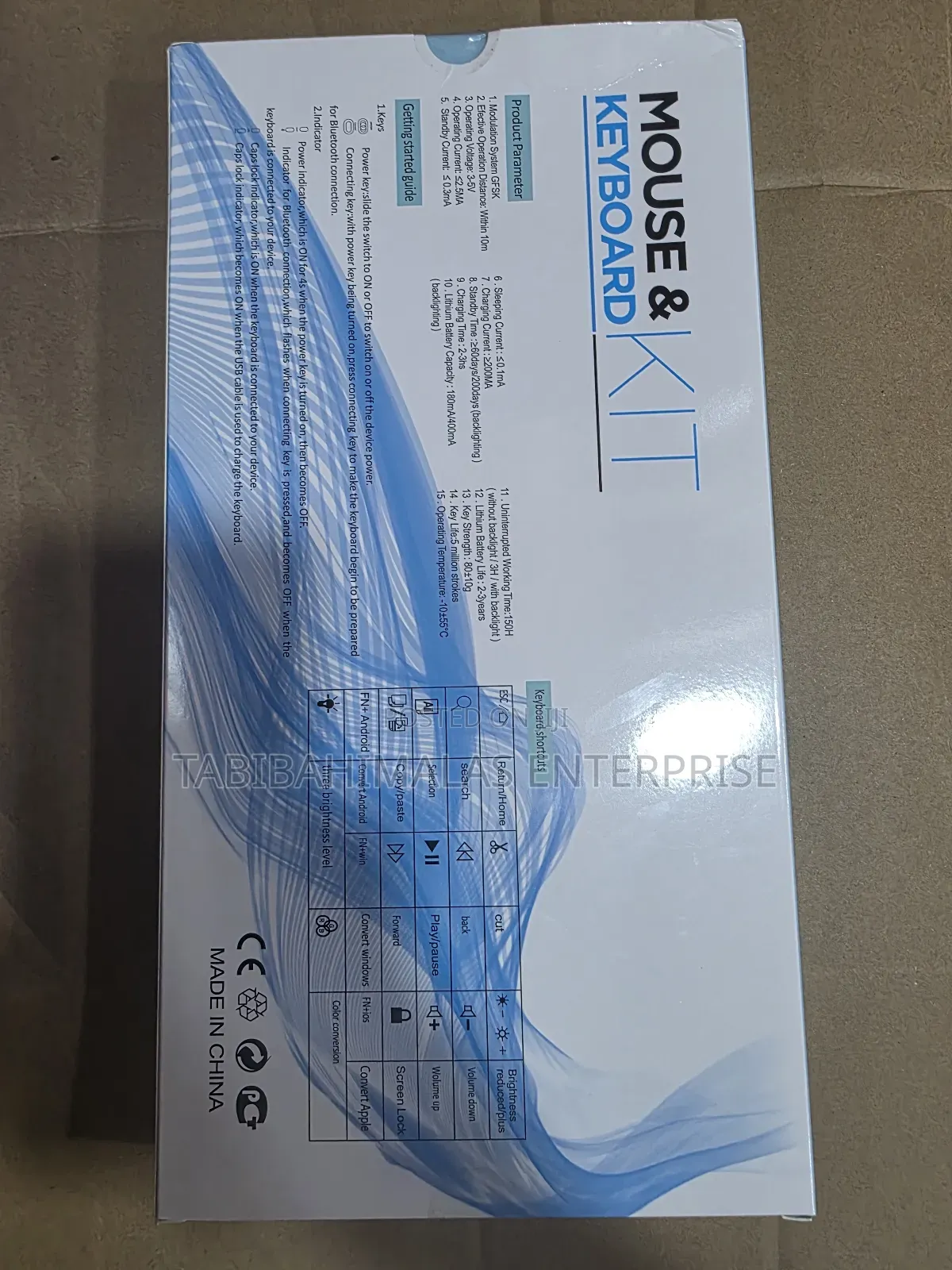 Rechargeable Wireless Keyboards+Mouse