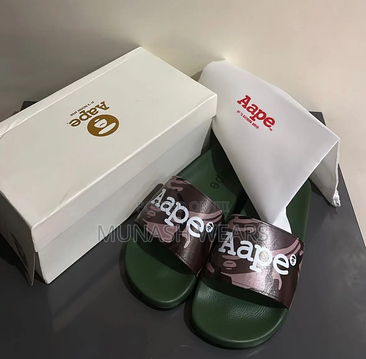 Bathing Ape Classic Slide 40-46 Available