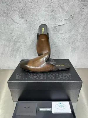Prada Milano Leather Luxury Half Shoe
