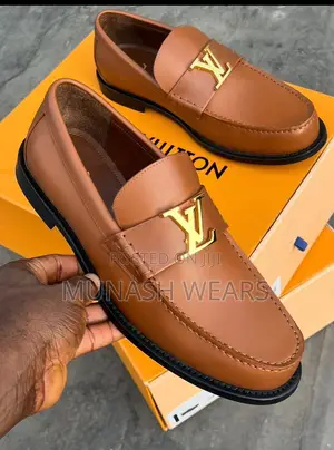 Luxury Louis Vuitton Shoes 40-46 Available Brown Leather