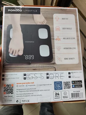 Porodo Precise Analysis Smart Scale