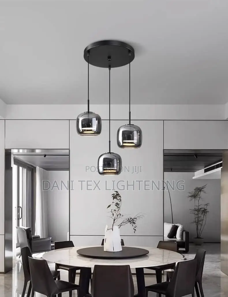 Nordic Glass Pendant Light for Hotel Hall Bar Kitchen Island Chandel