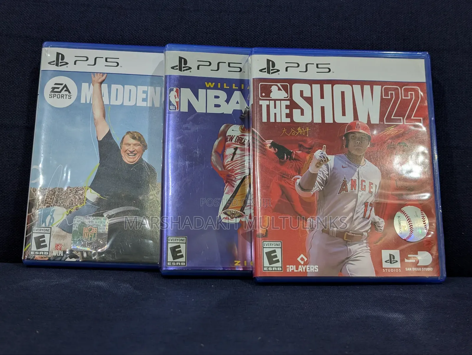 Lot of 3 Ps5 Games