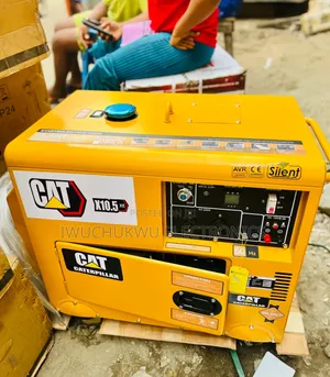 100% Copper 10kva Cat Mantrac Diesel Soundproof Generator Available