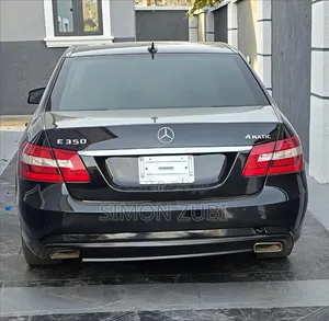 Mercedes-Benz E350 2010 Black